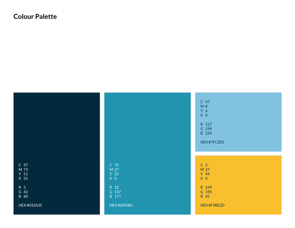 ateho brand guide colours